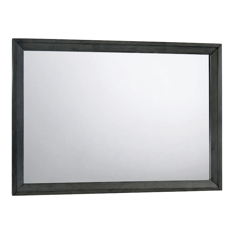 Furniture of America Kastela Contemporary Grey 2-Piece 8-Drawer Dresser and Mirror Set