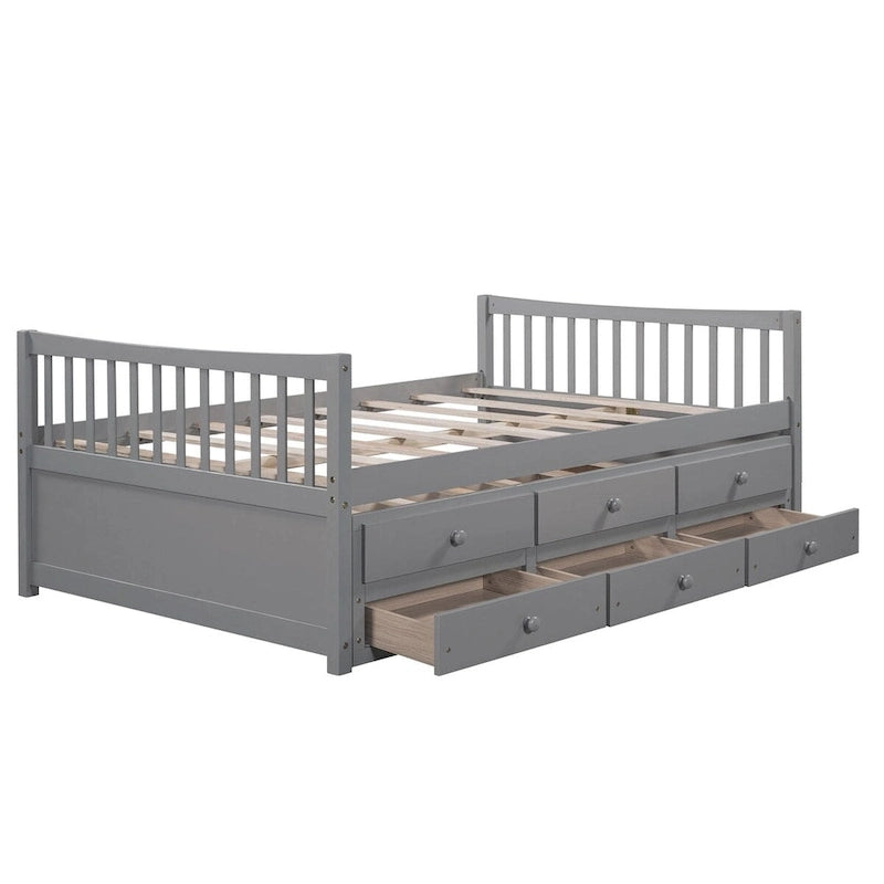 Full size Daybed with Twin size Trundle and Drawers