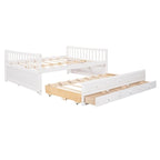 Full size Daybed with Twin size Trundle and Drawers