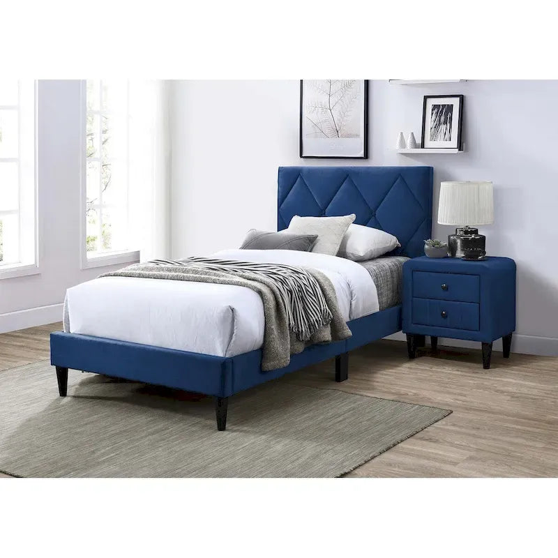 Poundex Twin Bed