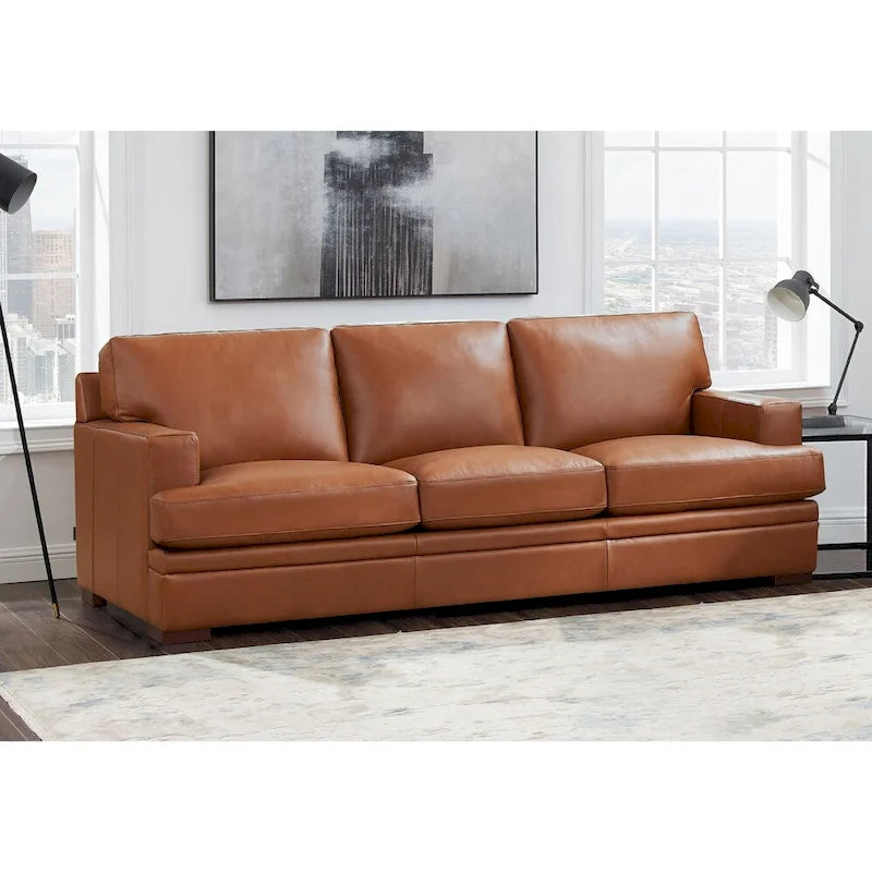 Hydeline Georgia Top Grain Leather Sofa