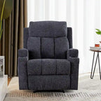 Ebello Massage Recliner Chair with Heat and Vibration Manual Sofa