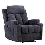Ebello Massage Recliner Chair with Heat and Vibration Manual Sofa