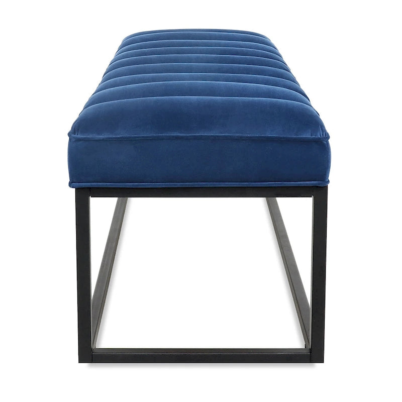 Modern Metal Base Upholstered Bench for Bedroom for Entryway