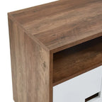 60 Wood Media Console TV Stand Classic Entertainment Center