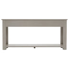 Console Table/Sofa Table with Storage Drawers and Bottom Shelf for Entryway Hallway