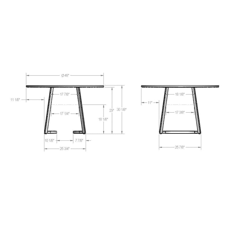 Amisco Joelle Solid Wood Table and Camilla Chairs 5-Pieces Dining Set