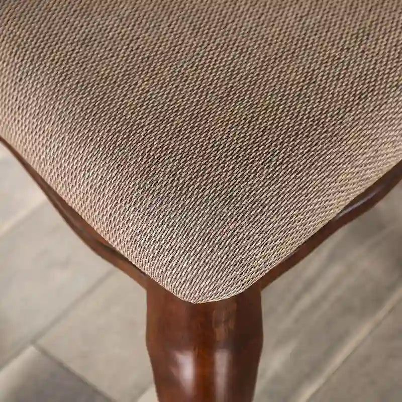 Shak Traditional Brown Wood 7-Piece Dining Set with Leaf by Furniture of America