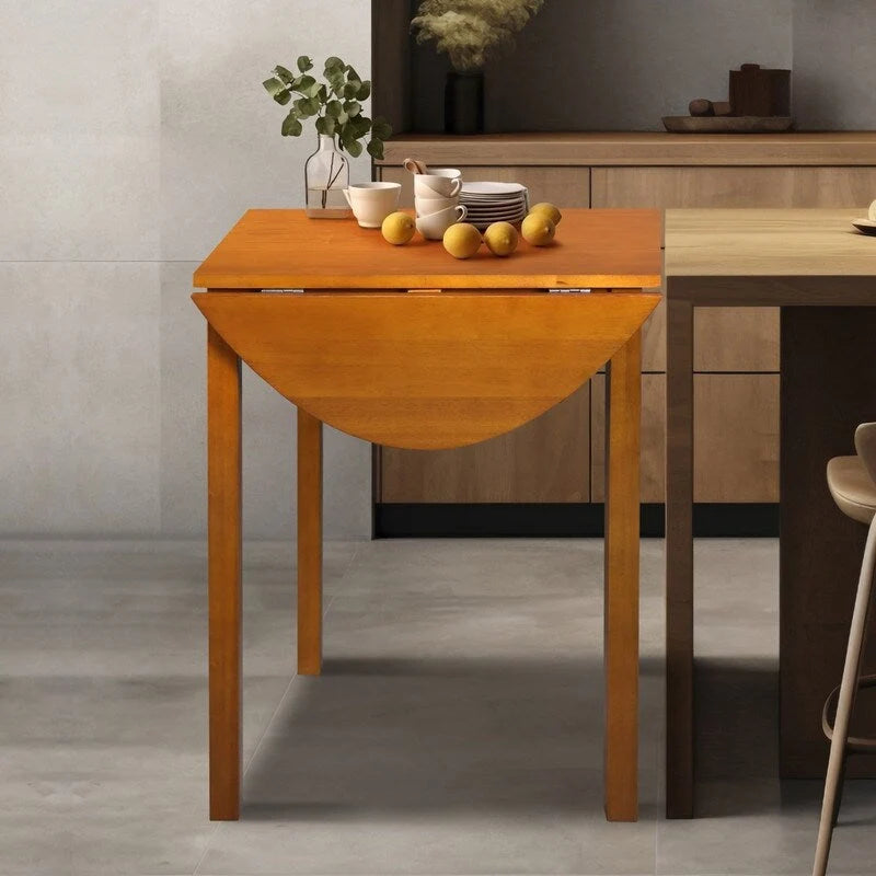 Wings Solid Wood Dining Room Drop Leaf Table - 39.25W x 23.25D x 29H