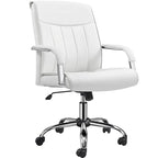 Yaheetech Contemporary PU Leather Executive Chair with High Back