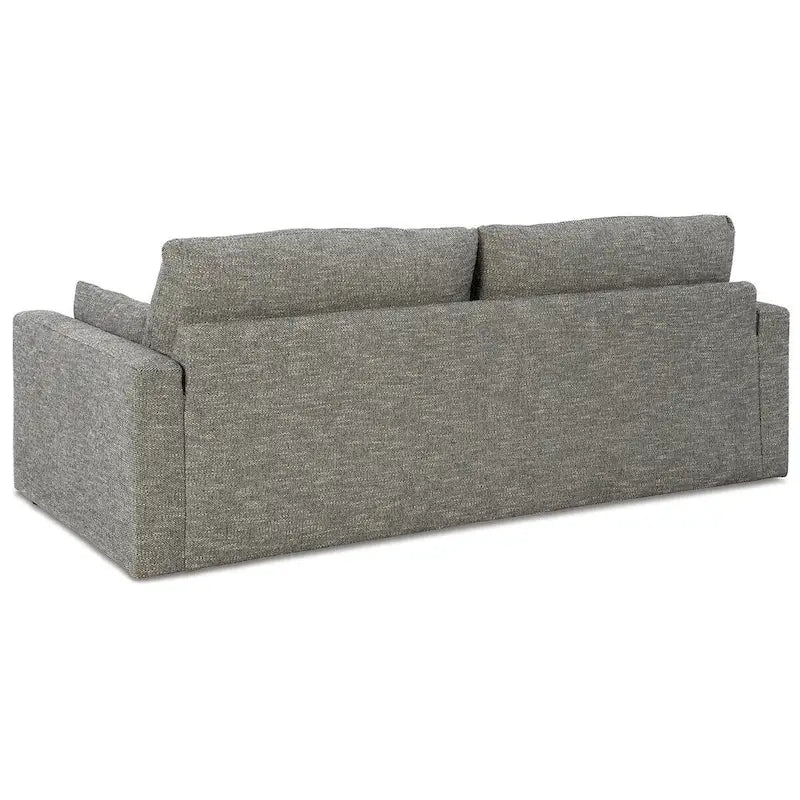 Signature Design by Ashley Dramatic Gray Sofa - 90W x 42D x 36H