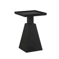 Cerise Wood Contemporary Side Table