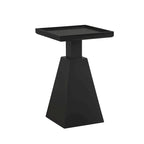Cerise Wood Contemporary Side Table