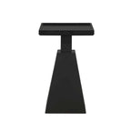 Cerise Wood Contemporary Side Table