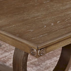 Furniture of America Agio Transitional Brown 84-inch Expandable Dining Table