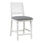 Ionessa Farmhouse Antique White Wood 5-Piece Counter Height Dining Set by Furniture of America