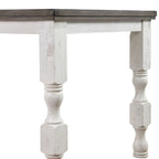 Ionessa Farmhouse Antique White Wood 5-Piece Counter Height Dining Set by Furniture of America