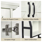 Over the Toilet Storage Cabinet - 8.5D x 25W x 69H