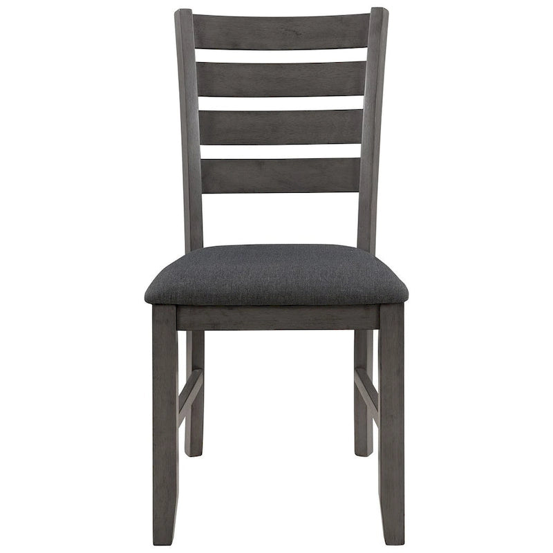 6 PCS Dining Room Table and Chairs with Bench, Rustic Wood Dining Set for 6