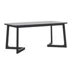 Middlebrook Modern Solid Wood Dining Table with Geometric Legs