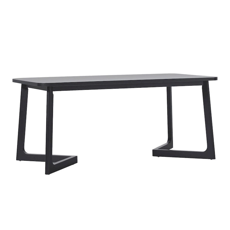 Middlebrook Modern Solid Wood Dining Table with Geometric Legs