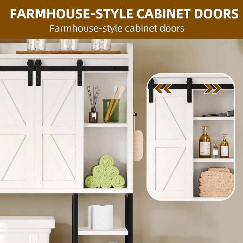 Bathroom Over The Toilet Storage Cabinet Storage Rack